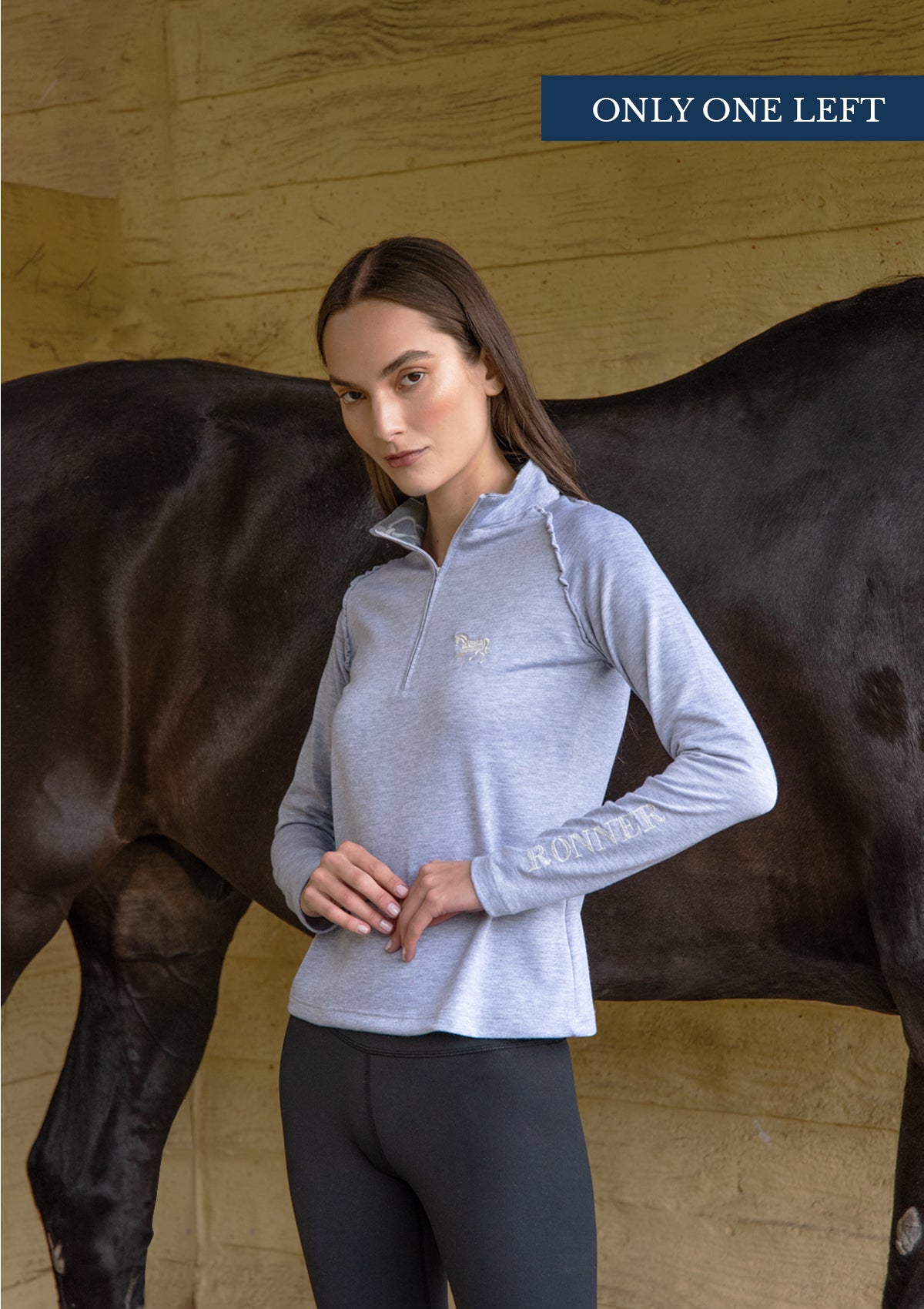 Zen Quarter-Zip | Grey Jersey