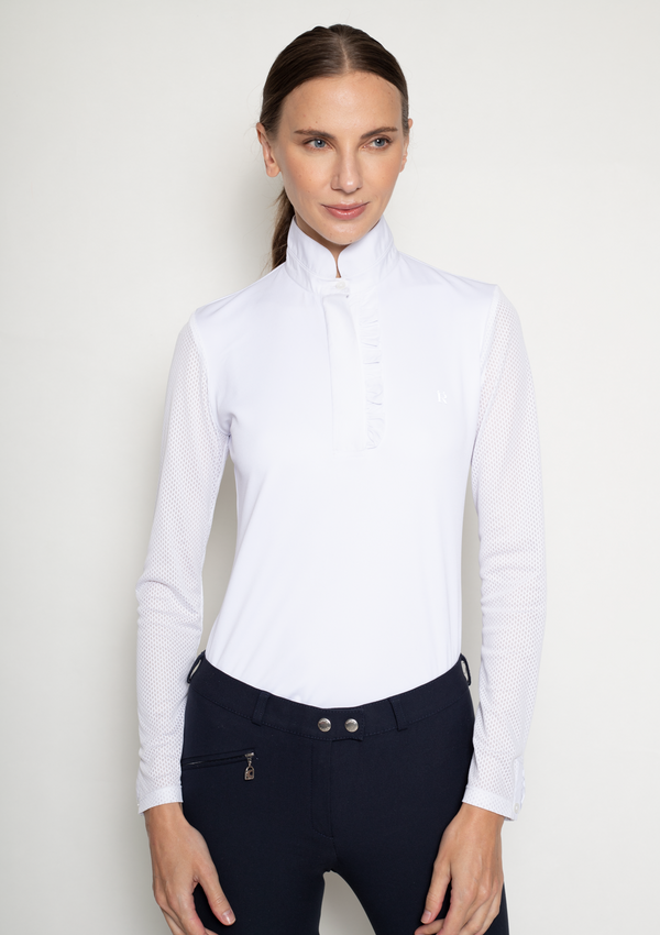 Grace Show Shirt | White