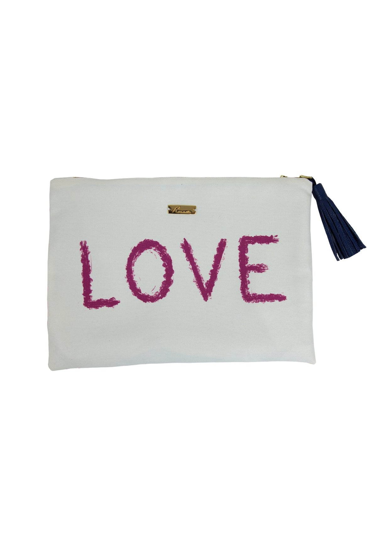Love Horses Pouch | White Pink